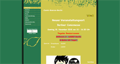 Desktop Screenshot of comic-boerse-berlin.de